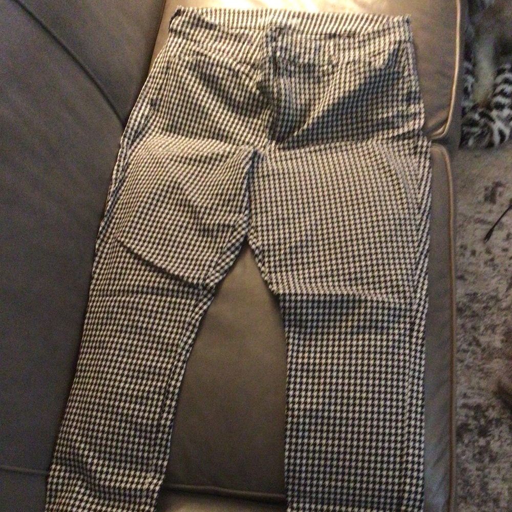 Houndstooth Old Navy Skinny Pixie Dress Pants